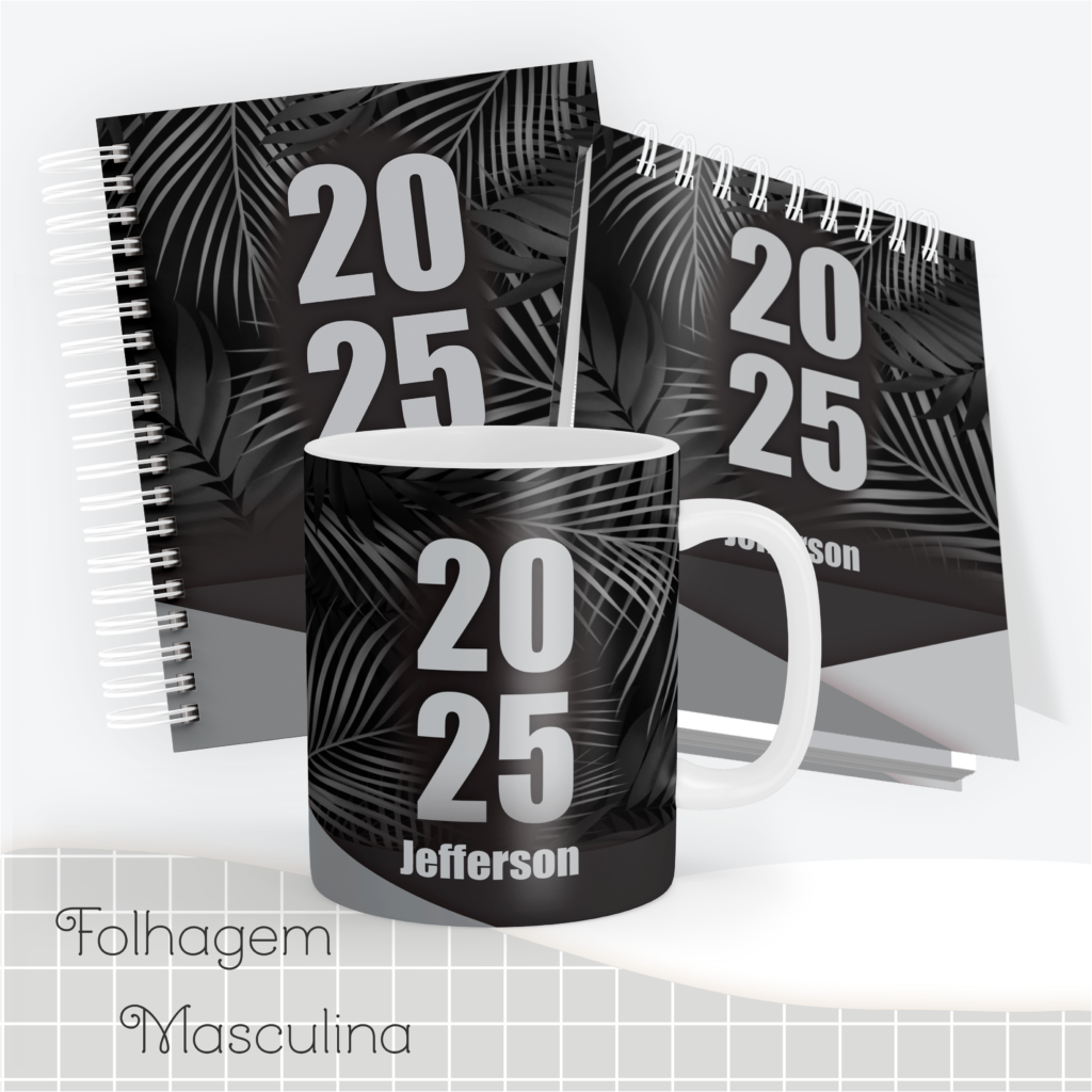 COMBO Folhagem Masculina 2025 – 5 Modelos (Pamella) - Imagem 3