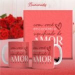 COMBO de Artes Canecas e Azulejos Namorados V24 SEM FOTO (Vintage) - Imagem 5