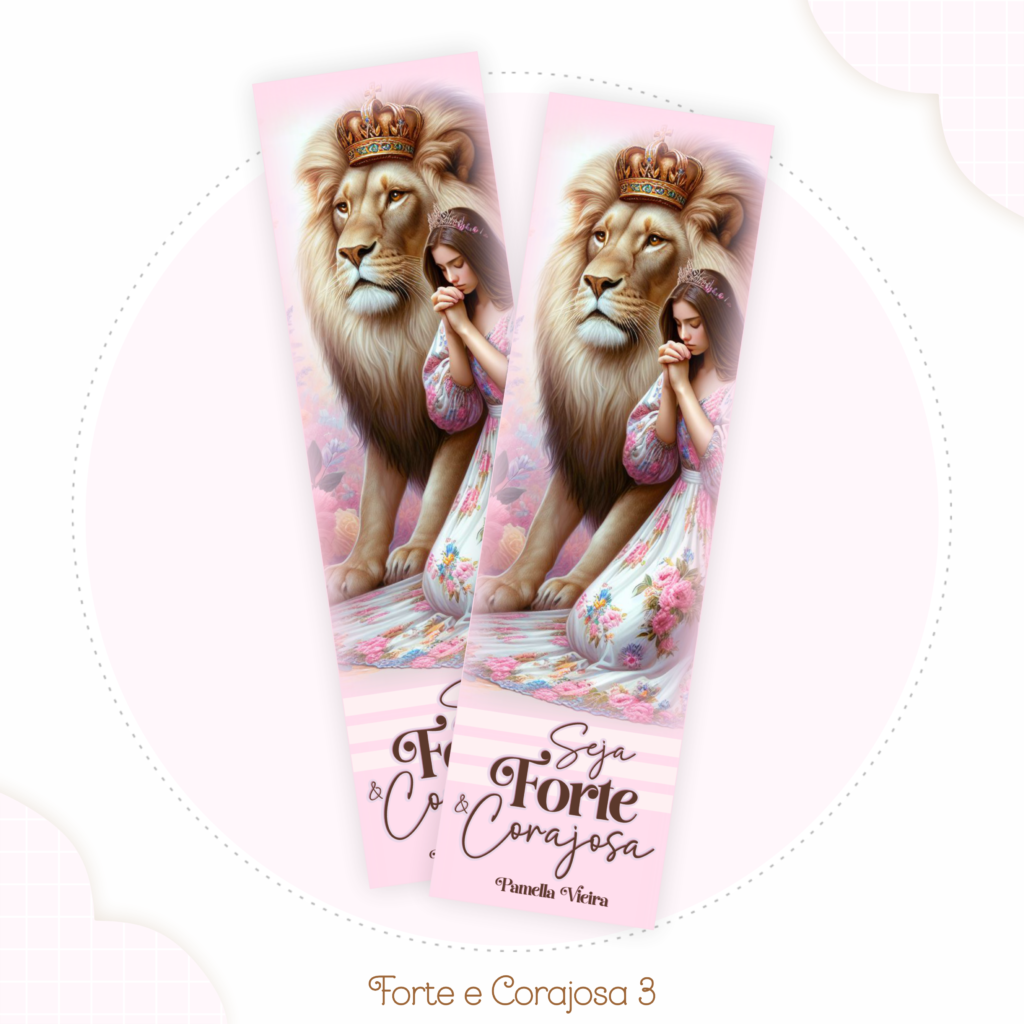 Kit CRISTÃO - Forte e Corajosa 3 (Pamella) - Imagem 5