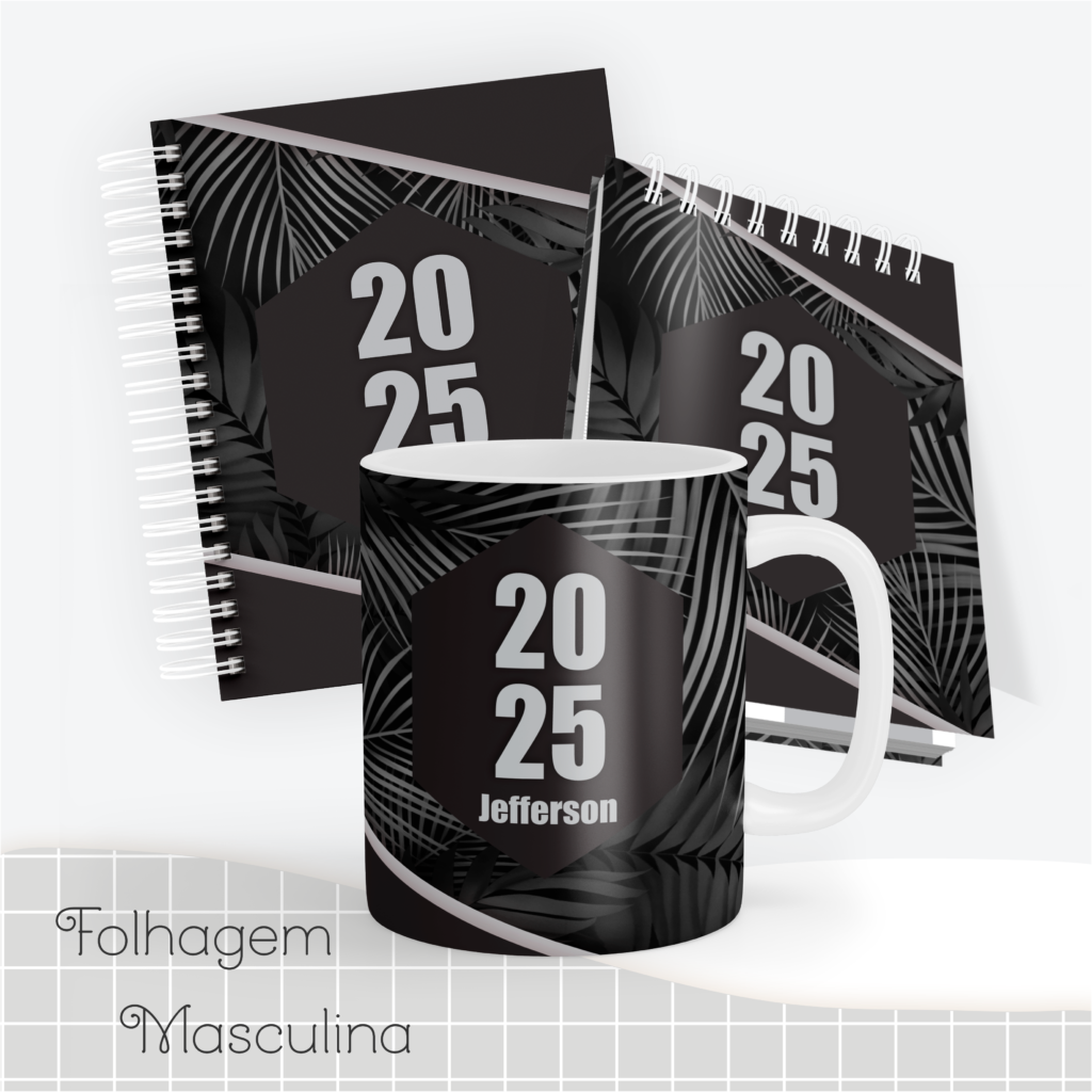 COMBO Folhagem Masculina 2025 – 5 Modelos (Pamella) - Imagem 4