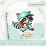 Guaxinim Motoboy - Kit Maternidade - Imagem 12