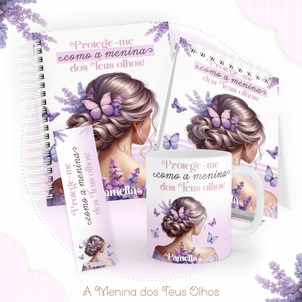 Kit CRISTÃO - A Meninas dos Teus Olhos 1 (Pamella) - Imagem 1