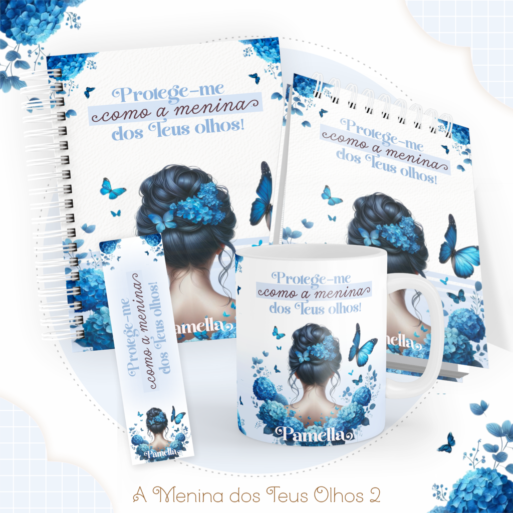 Kit CRISTÃO - A Meninas dos Teus Olhos 2 (Pamella) - Imagem 1