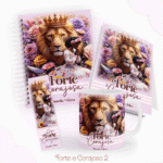 Kit CRISTÃO - Forte e Corajosa 2 (Pamella)