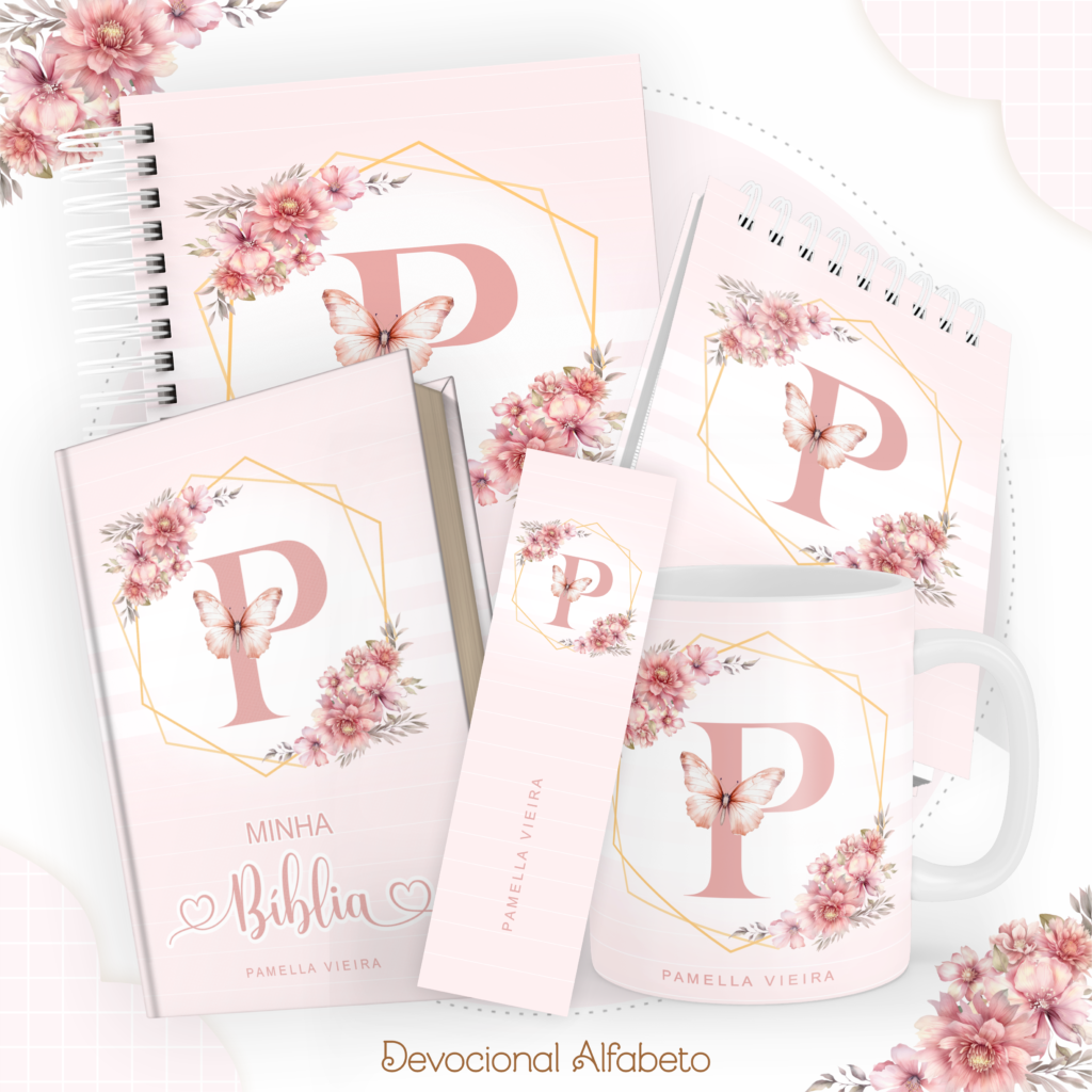 Kit CRISTÃO - Devocional Alfabeto (Pamella) - Imagem 1
