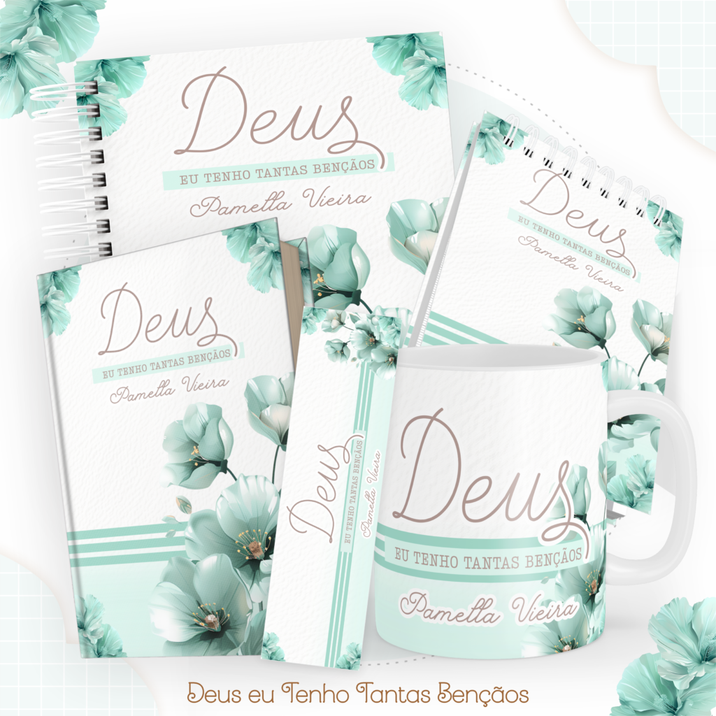 Kit CRISTÃO - Deus Eu Tenho Tantas Bençãoes (Pamella) - Imagem 1