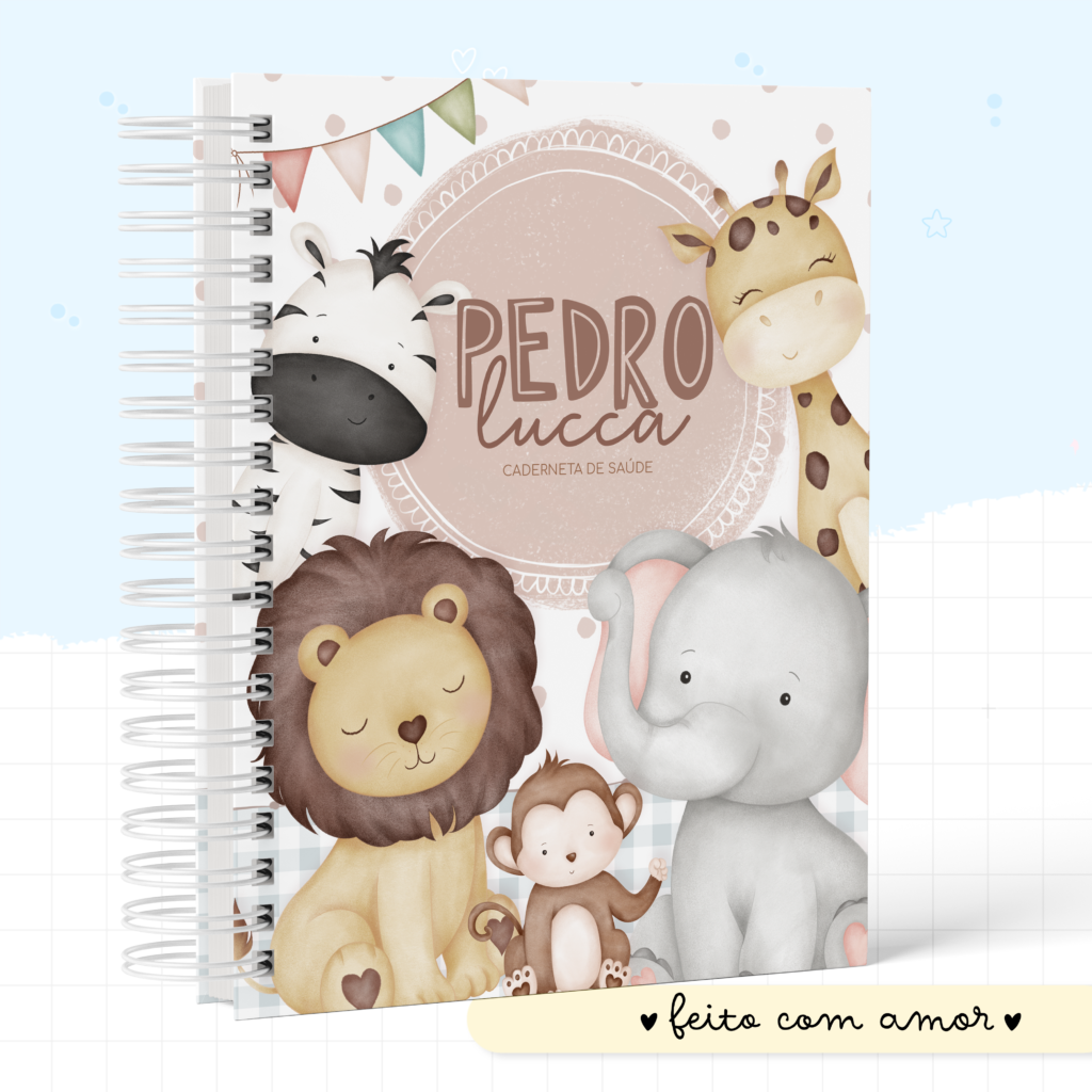 Animais Cute Menino - Kit Maternidade - Imagem 17