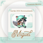 Guaxinim Motoboy - Kit Maternidade - Imagem 2