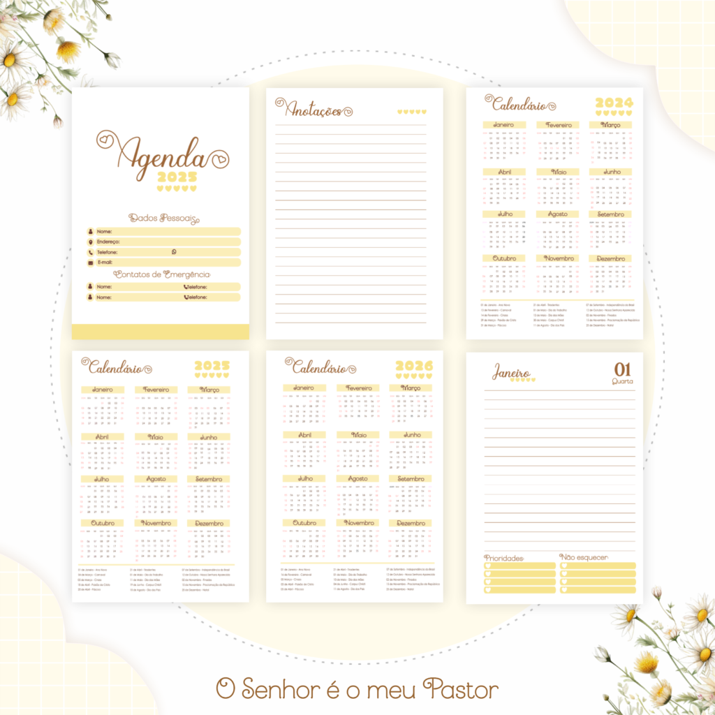 Kit CRISTÃO - O Senhor é o Meu Pastor (Pamella) - Imagem 6