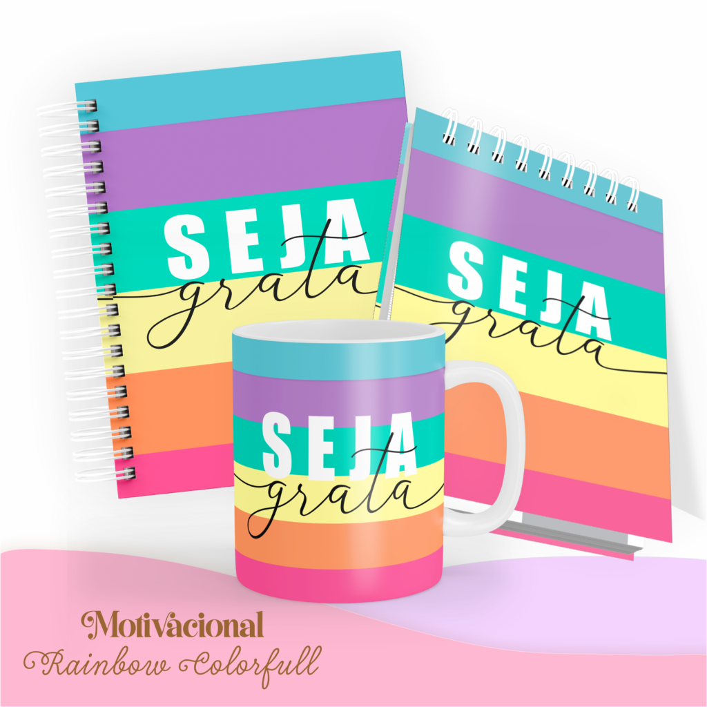 COMBO Rainbow Color Full – 5 Modelos (Pamella) - Imagem 5