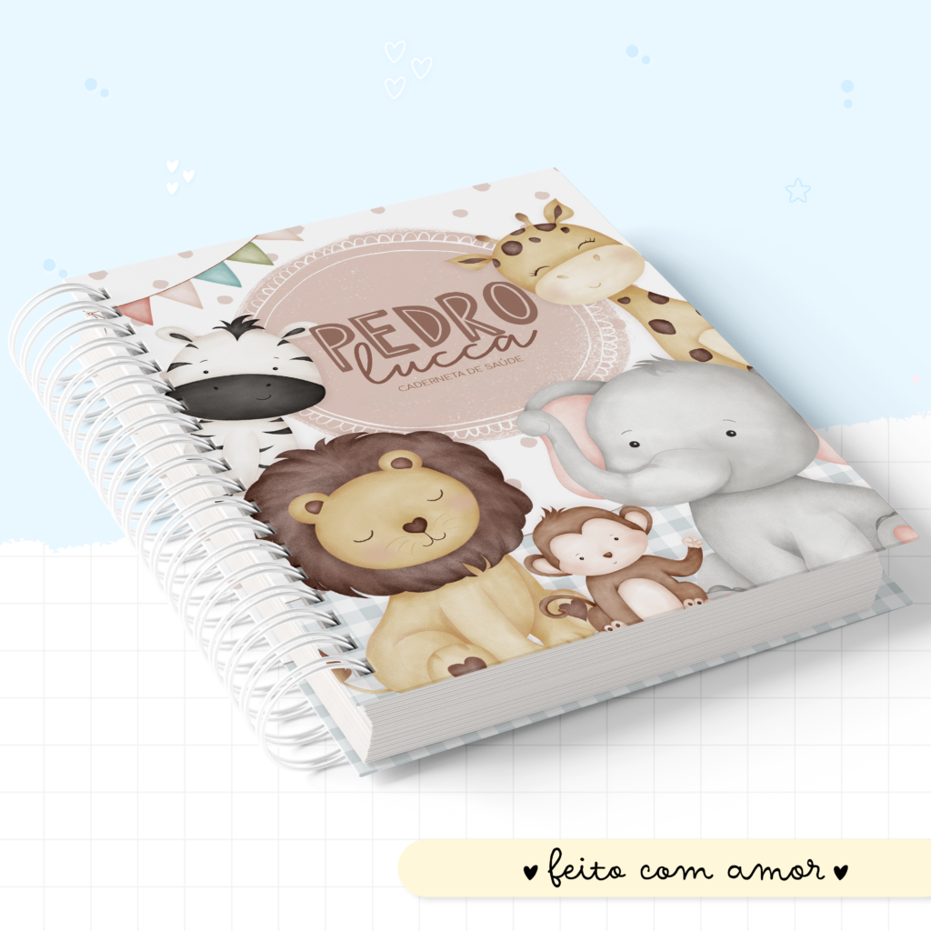 Animais Cute Menino - Kit Maternidade - Imagem 3