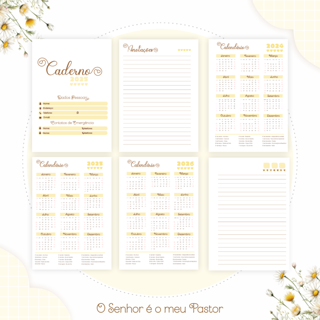 Kit CRISTÃO - O Senhor é o Meu Pastor (Pamella) - Imagem 7