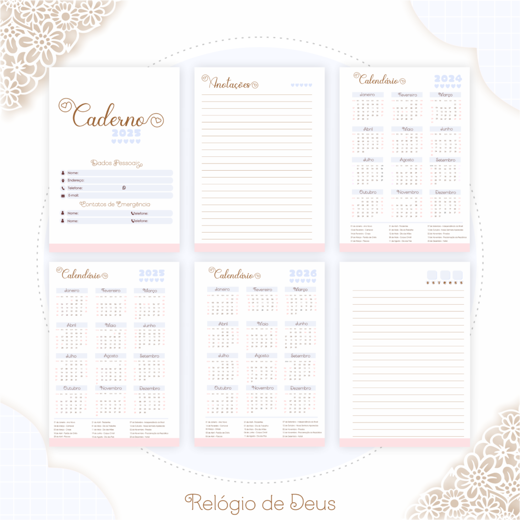 Kit CRISTÃO - Relógio de Deus (Pamella) - Imagem 7