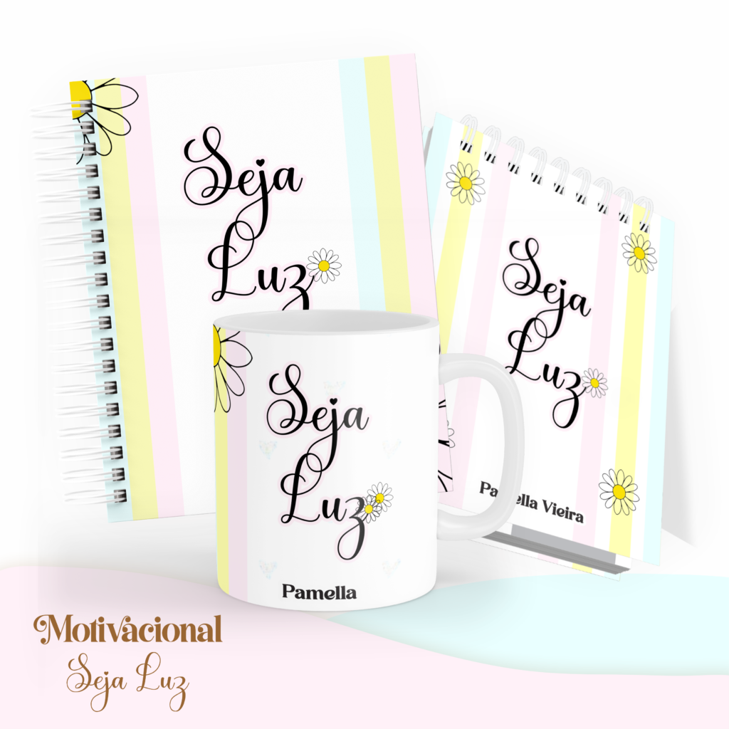 COMBO Motivacional Seja Luz – 5 Modelos (Pamella) - Imagem 6