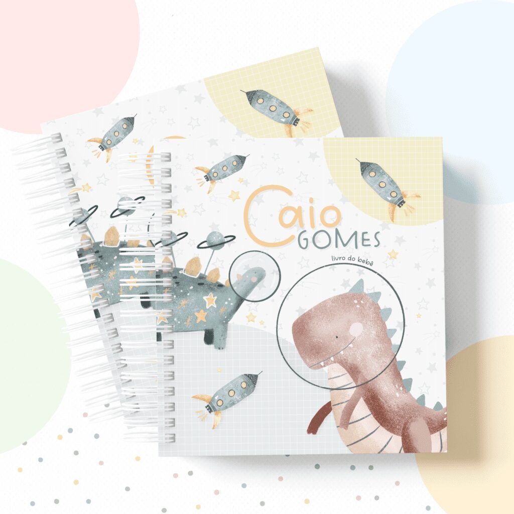 7 Dino Espaço - Kit Maternidade - Imagem 1