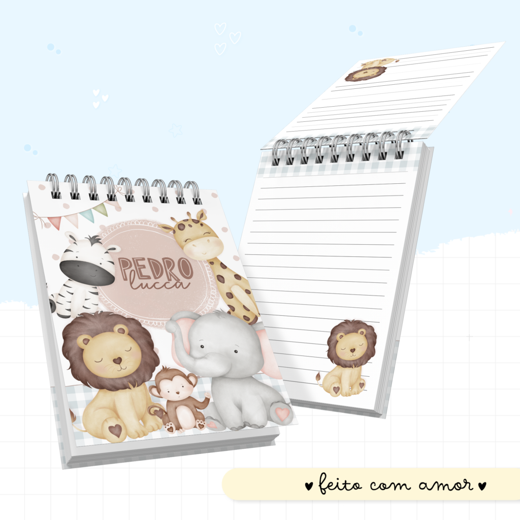 Animais Cute Menino - Kit Maternidade - Imagem 11