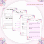 Ursinha Princesa Lilás - Kit Maternidade - Imagem 3