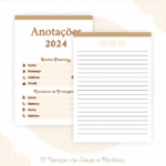 Kit CRISTÃO - O Tempo de Deus é Perfeito (Pamella) - Imagem 9