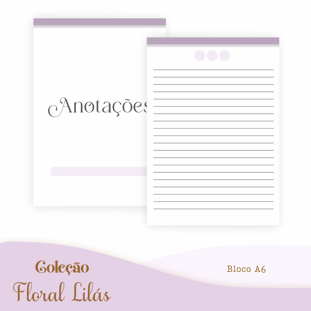 COMBO Floral Lilás – 5 Modelos (Pamella) - Imagem 8