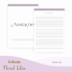 COMBO Floral Lilás – 5 Modelos (Pamella) - Imagem 8