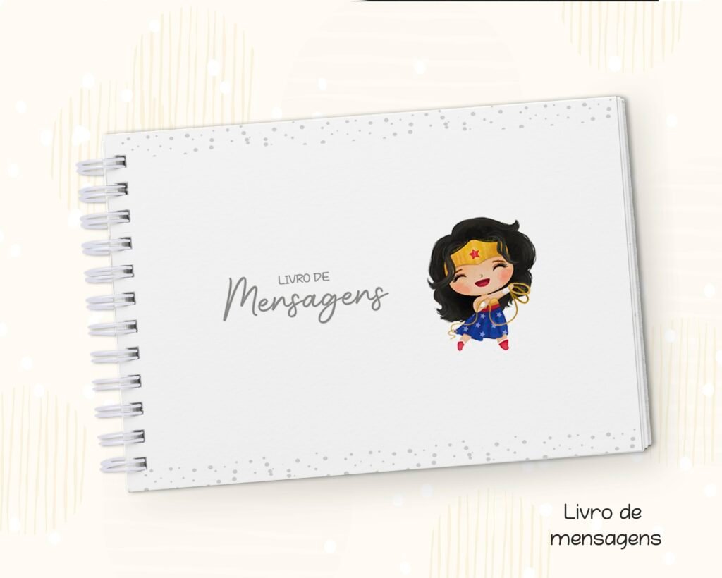 Kit Heroinas - Super Girl e Mulher Maravilha (Fuxicando Arte) - Imagem 12