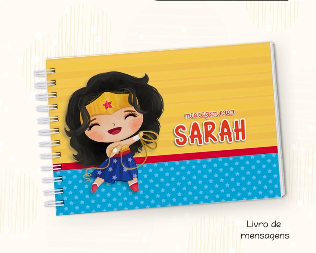 Kit Heroinas - Super Girl e Mulher Maravilha (Fuxicando Arte) - Imagem 14