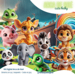 Arca de Noé Cute Baby - Kit Digital