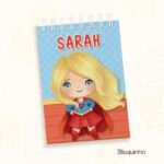 Kit Heroinas - Super Girl e Mulher Maravilha (Fuxicando Arte) - Imagem 11