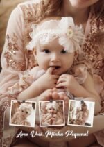 COMBO 2 Quadro Fotos - Bebê em PSD