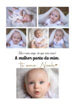 COMBO 2 Quadro Fotos - Bebê em PSD - Imagem 6