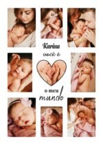 COMBO 2 Quadro Fotos - Bebê em PSD - Imagem 11