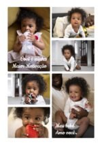 COMBO 2 Quadro Fotos - Bebê em PSD - Imagem 15