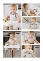 COMBO 2 Quadro Fotos - Bebê em PSD - Imagem 22