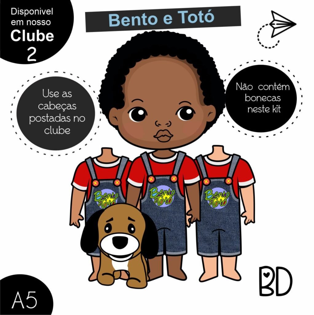 Bento e Toto Kit Digital – Bento e Toto - Imagem 1