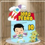 Buzz Light Baby - Topo de Bolo