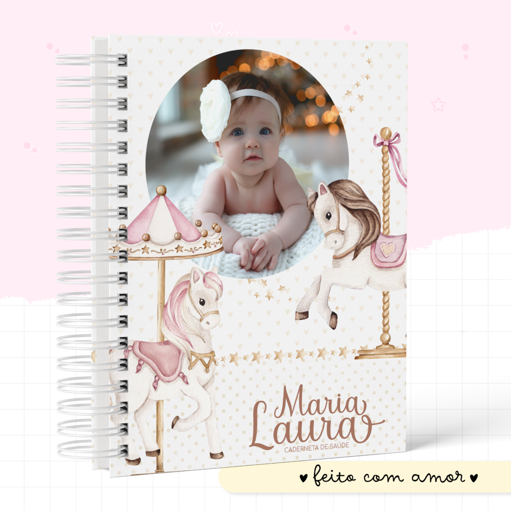 Carrossel Menina - Kit Maternidade - Imagem 8