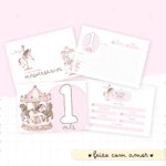 Carrossel Menina - Kit Maternidade - Imagem 17