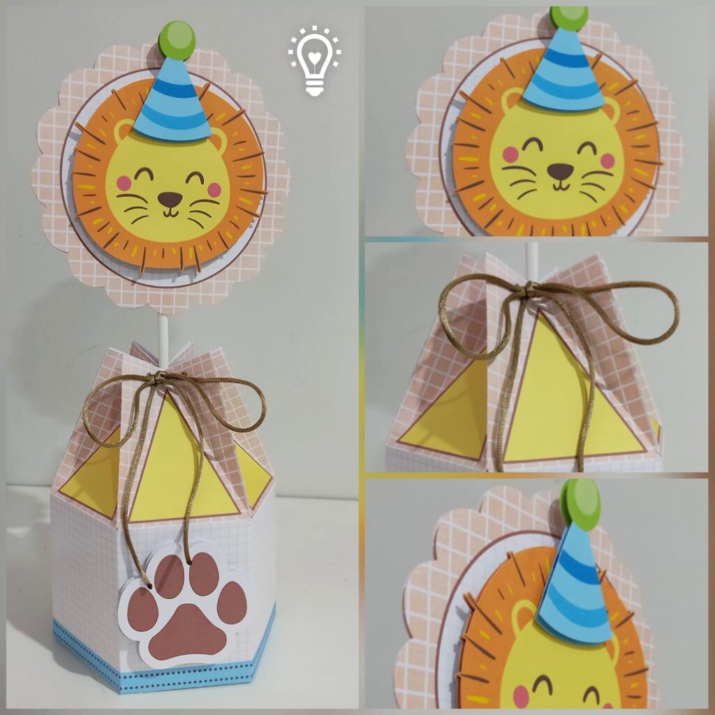 Centro de Mesa Leãozinho - Imagem 1