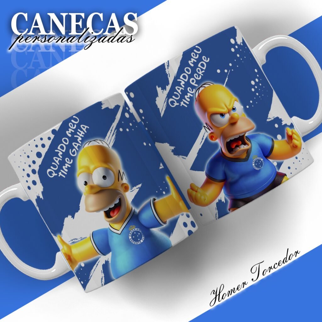 HOMER TORCEDOR - Simpsons (Adilson) - Imagem 9