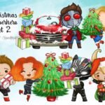 Super-herói de natal 2 - Kit Digital