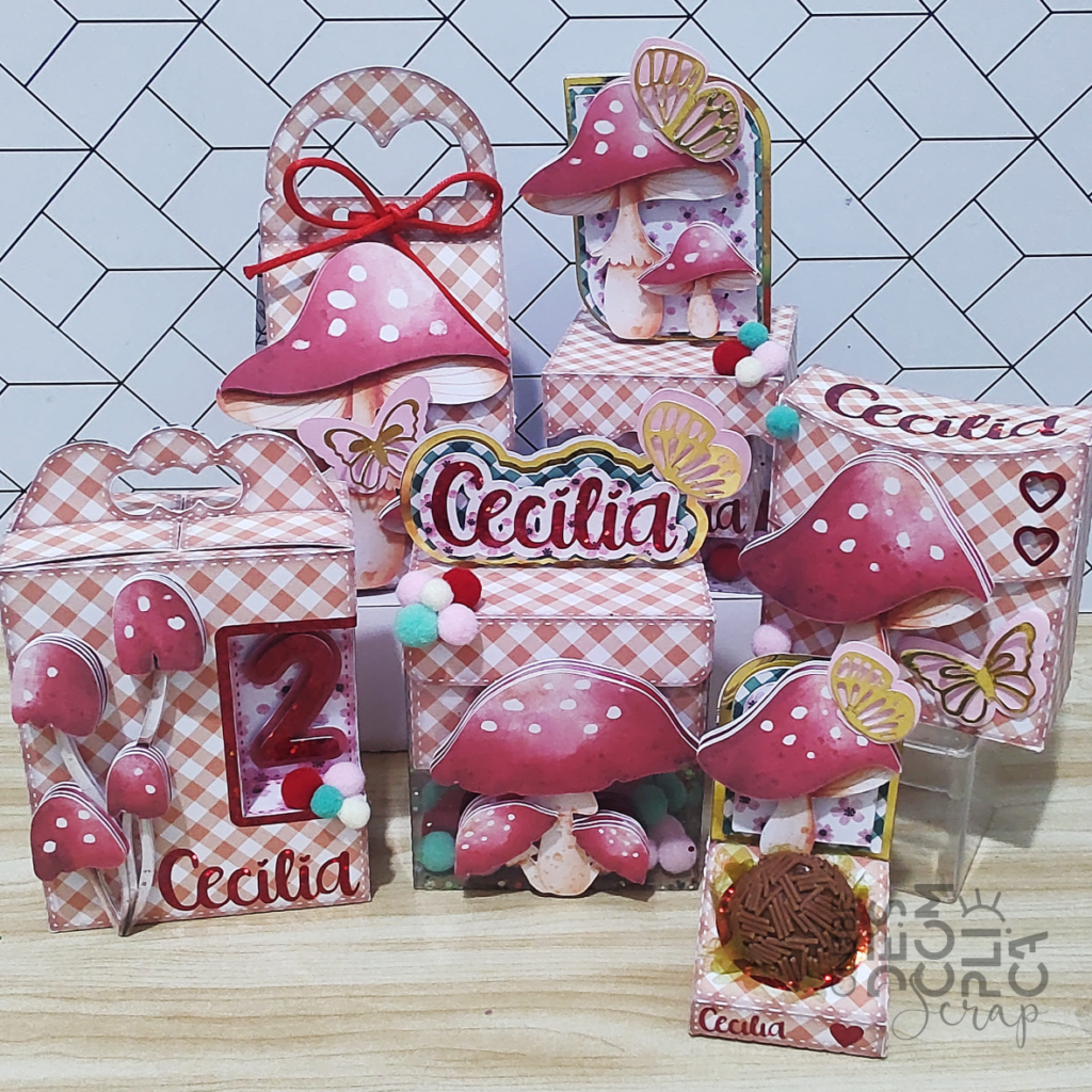 Cogumelos - Kit Avulso Festa - Imagem 1