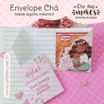 Envelope Chá Dia das Mães (Art Ideia)