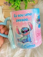 Vocês que me estressam… Stitch - Arte Avulsa Caneca