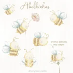 Bee – Abelhinha Ilustrações (Lolly Top) - Imagem 6