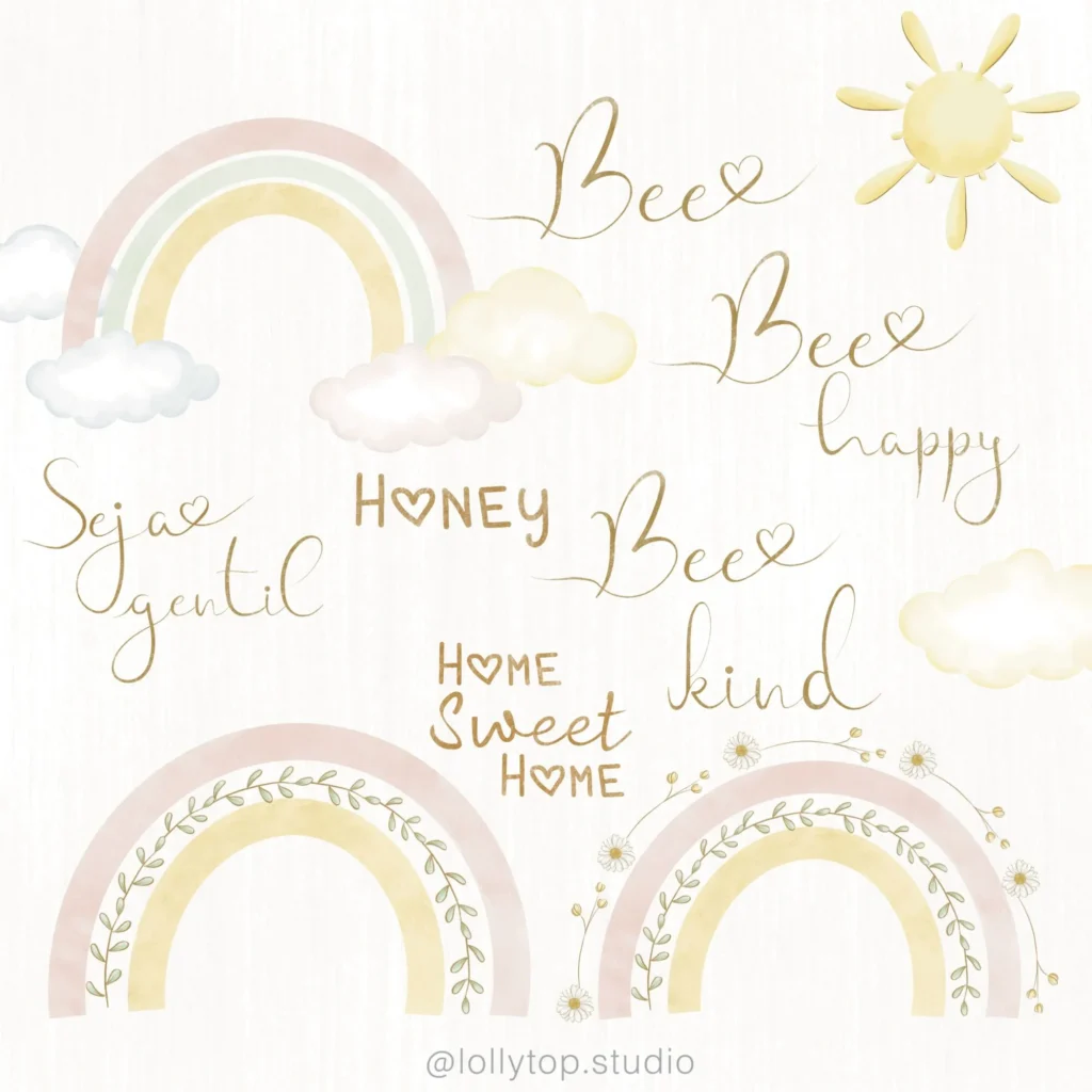 Bee – Abelhinha Ilustrações (Lolly Top) - Imagem 2