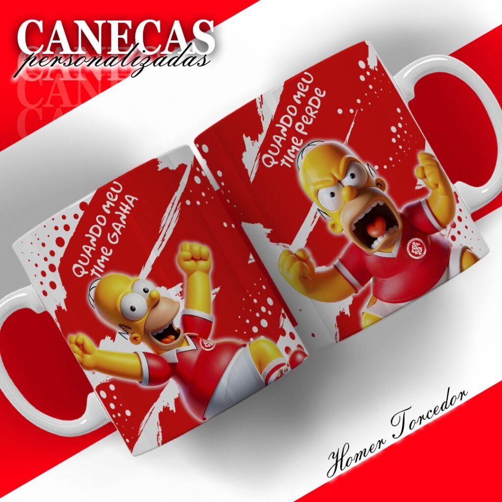 HOMER TORCEDOR - Simpsons (Adilson) - Imagem 15