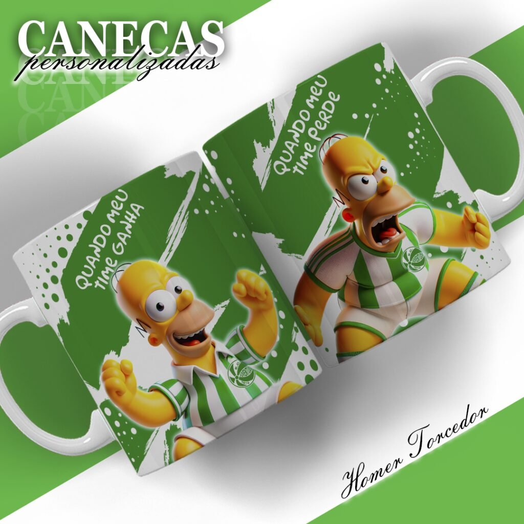 HOMER TORCEDOR - Simpsons (Adilson) - Imagem 16