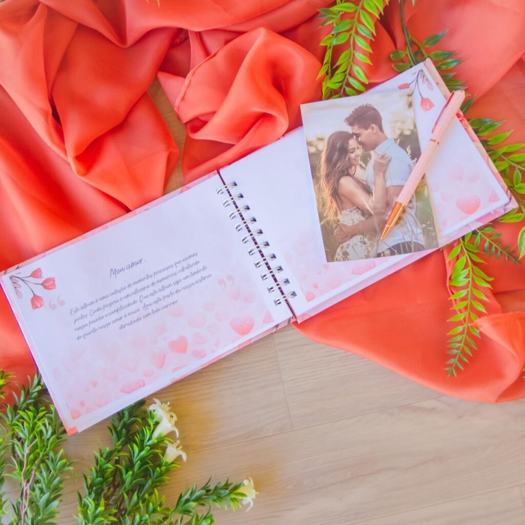 Kit Encadernação – Namorados 2024 (Amarantto) - Imagem 1