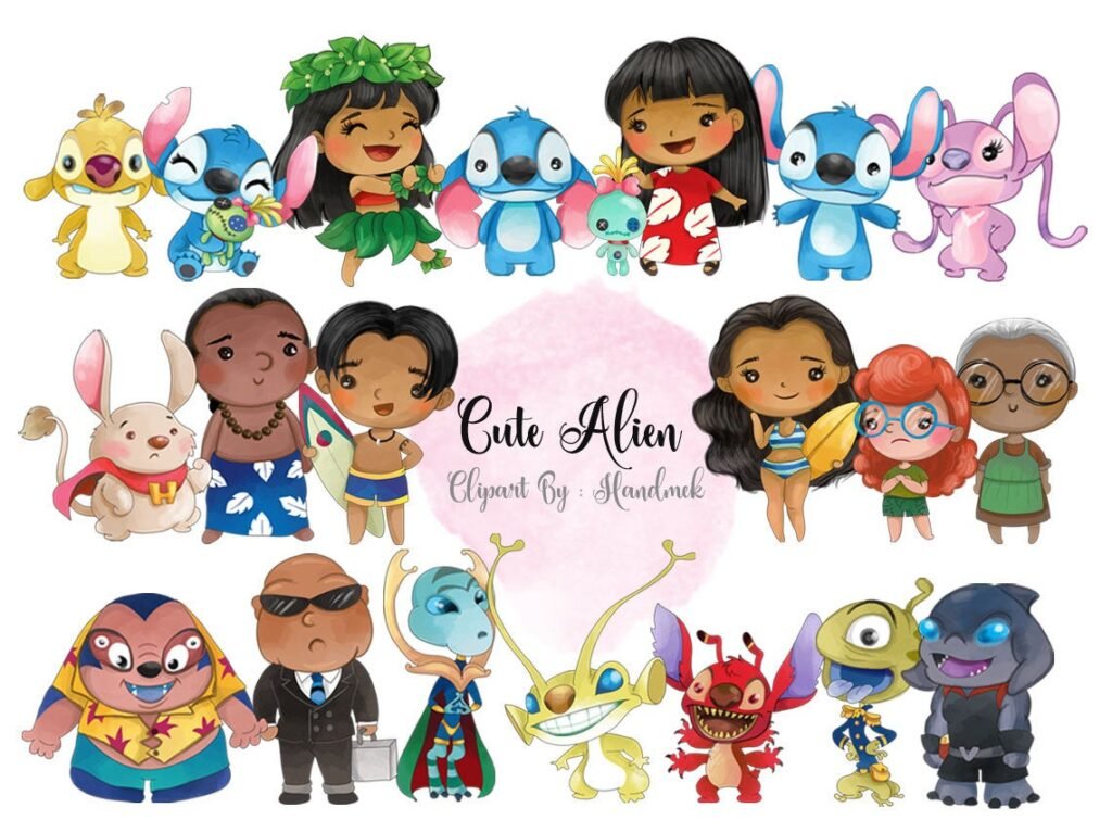 Lilo e Stich - Kit Digital - Imagem 1