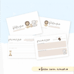 Animais Cute Menino - Kit Maternidade - Imagem 7